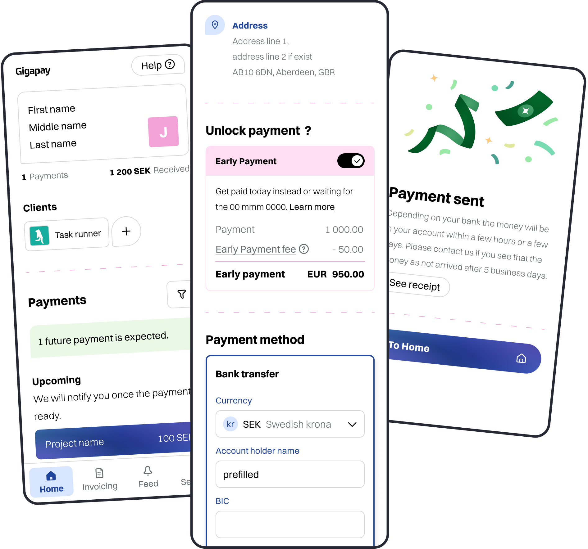 Gigapay — Expanding to international payments